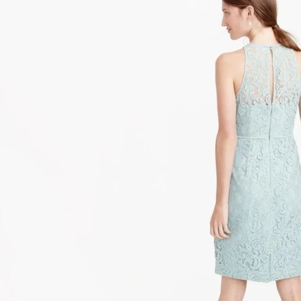 NWT. J. Crew Elegant Wedding & Party Dresses Pamela dress in Leavers lace sz 12